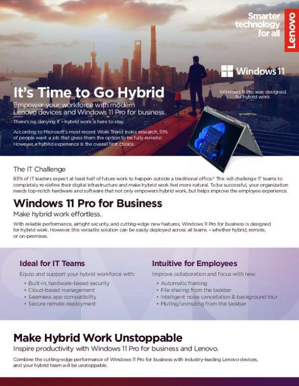 It’s Time to Go Hybrid