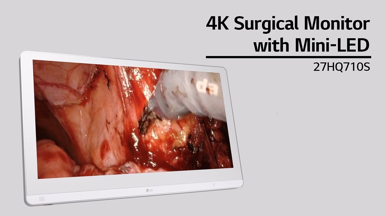 LG Medical Display – 27HQ710S (27″ 4K Surgical Monitor with Mini-LED)