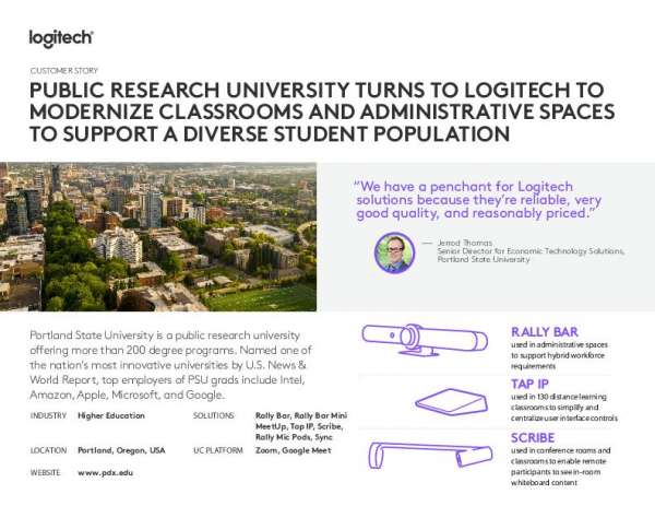 Customer Story — Portland State University